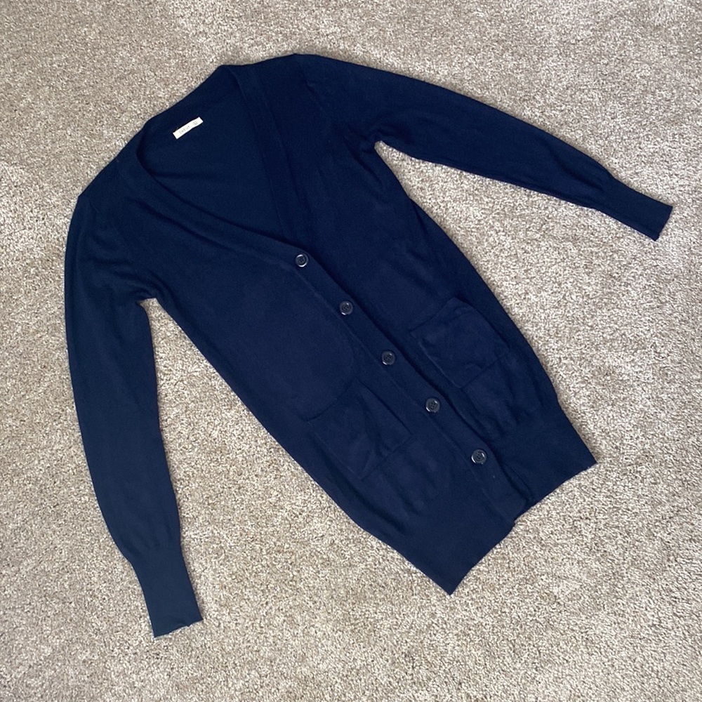 Debut Long Sleeve Button Up Cardigan - Picture 3 of 12